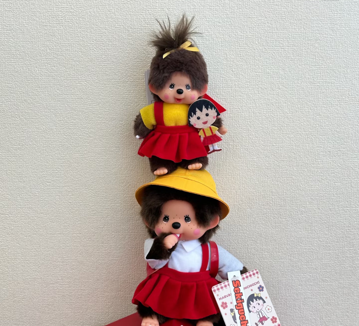 MONCHHICHI｜CHIBI MARUKO-CHAN MASCOT HOLDER /PLUSH KEYCHAIN