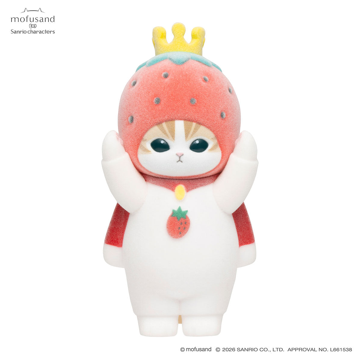 Mofusand｜Sanrio Characters Mofumofu Flocked Figure Trading Collection Vol.3