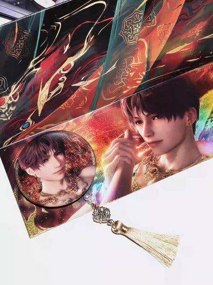 Love and Deepspace｜Rafayel ·Qi Yu - Wander in Wonder Badge with Tassel Rafayel