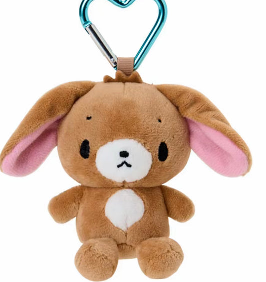 Kuro Usa (Sugarbunnies) Plush Mascot All My Heart Keychain