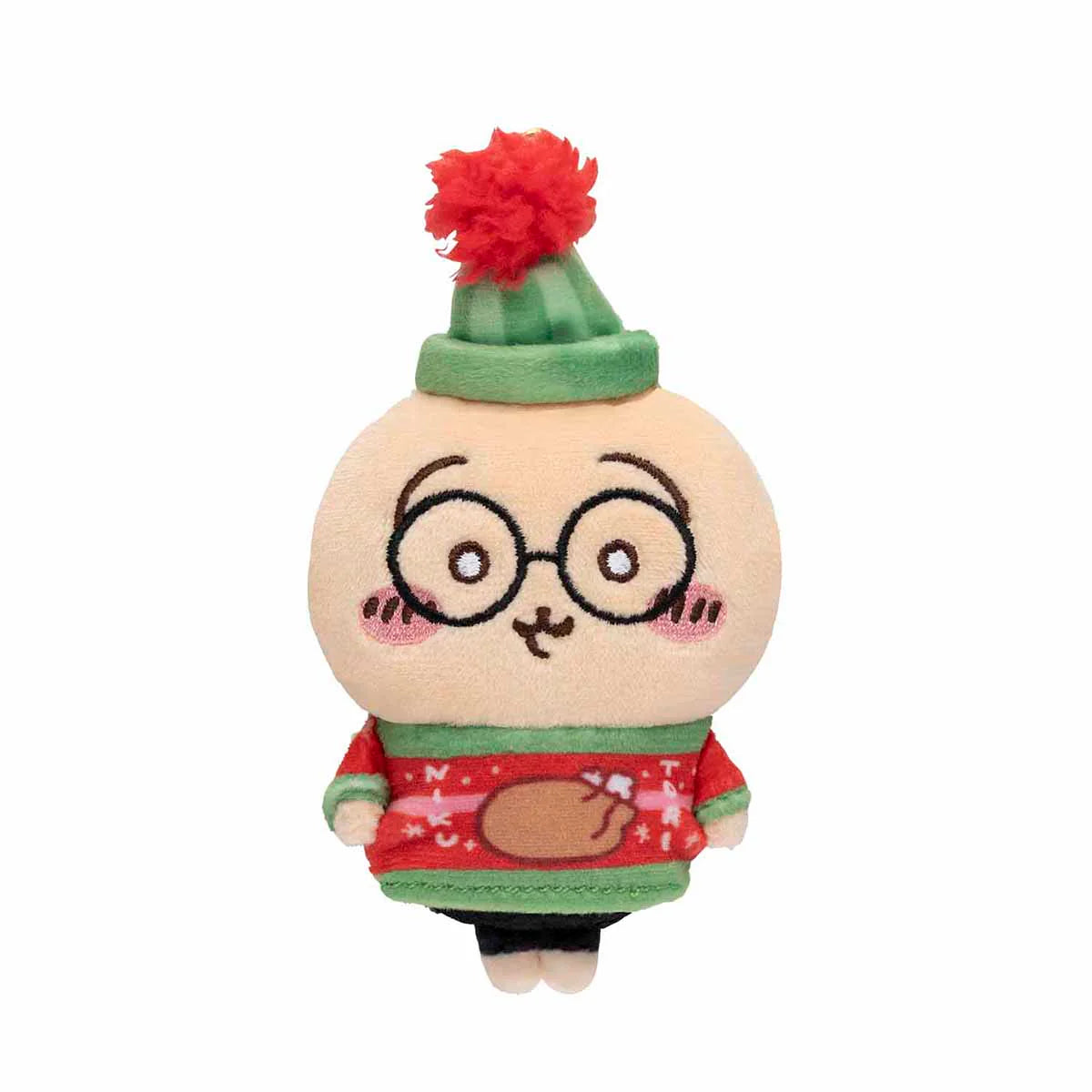 Chiikawa Happy Holiday Sleepy Bed and Connected Mascot Set