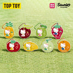 Sanrio｜HELLO KITTY Sweet Fruit Stories Series Miniature Card Pendant