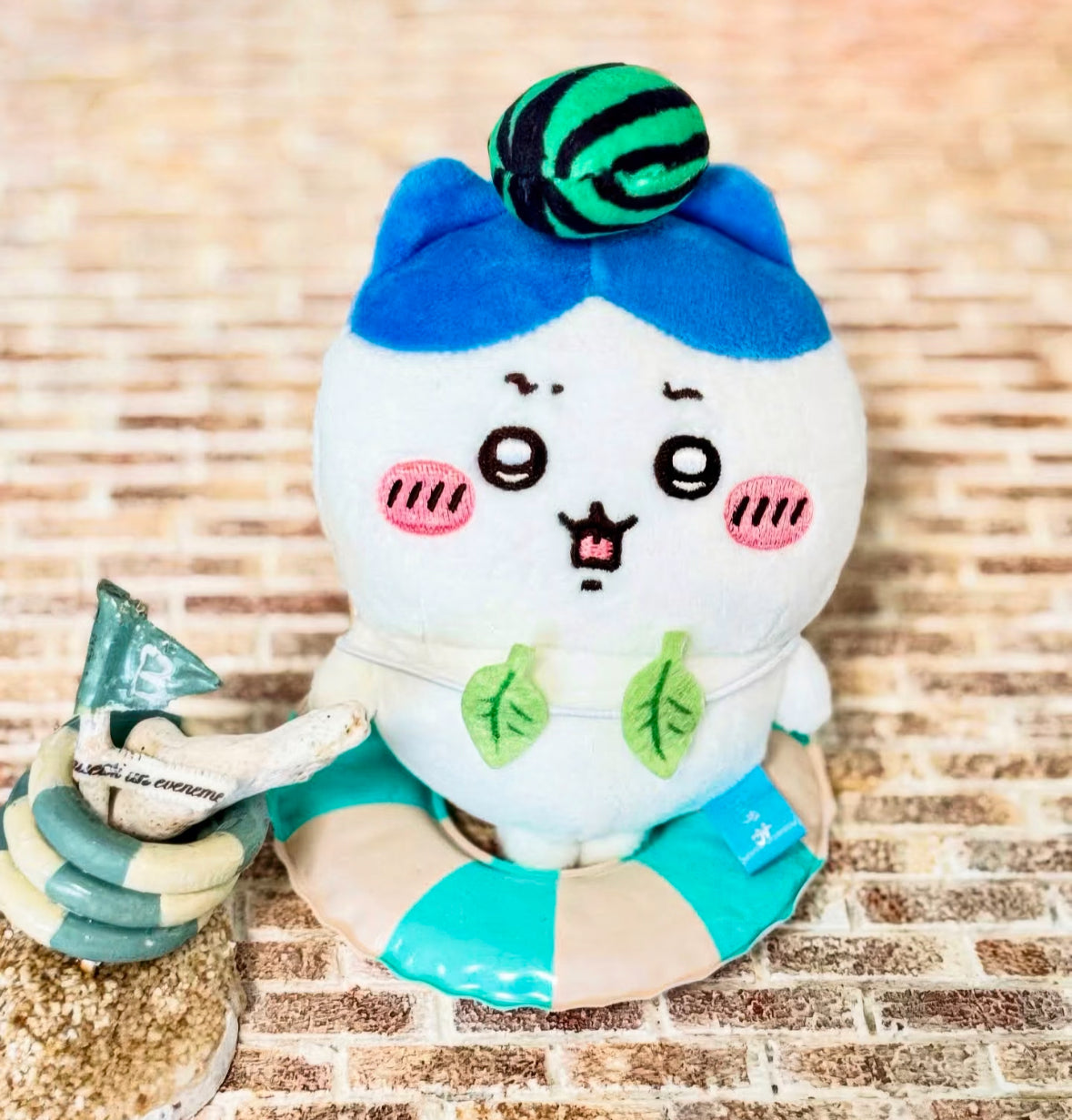 Chiikawa｜ Is This Watermelon SplittingMascot (Hachiware)