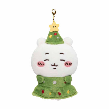 Chiikawa Happy Holiday Sleepy Bed and Connected Mascot Set