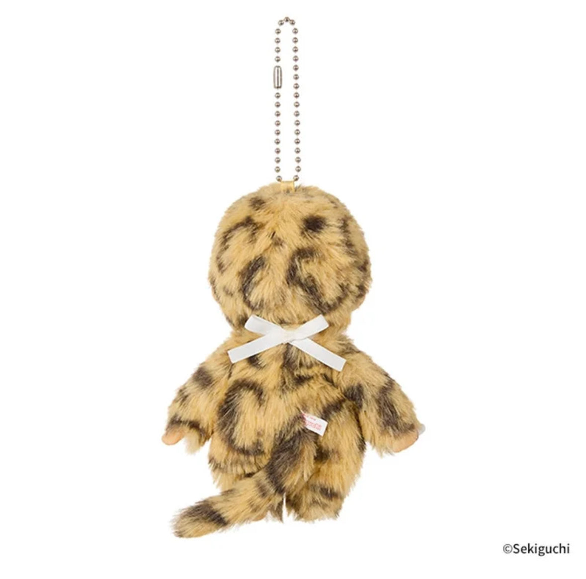 MONCHHICHI｜COLOR LEOPARD PRINT KEYCHAIN HOLDER PLUSH KEYCHAIN