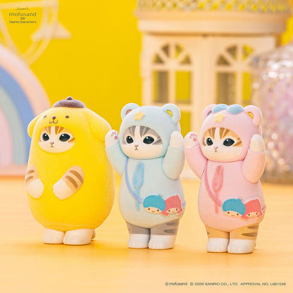 Mofusand｜Sanrio Characters Mofumofu Flocked Figure Trading Collection Vol.3
