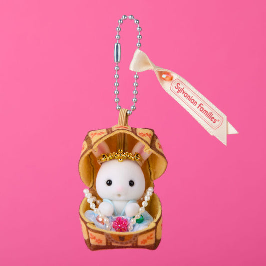 Sylvania Family｜Keychain Shiro Rabbit Baby Osuwari- Cute Cigarette-