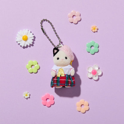 Sylvania Family｜Charcoal cat key chain sailor outfit
