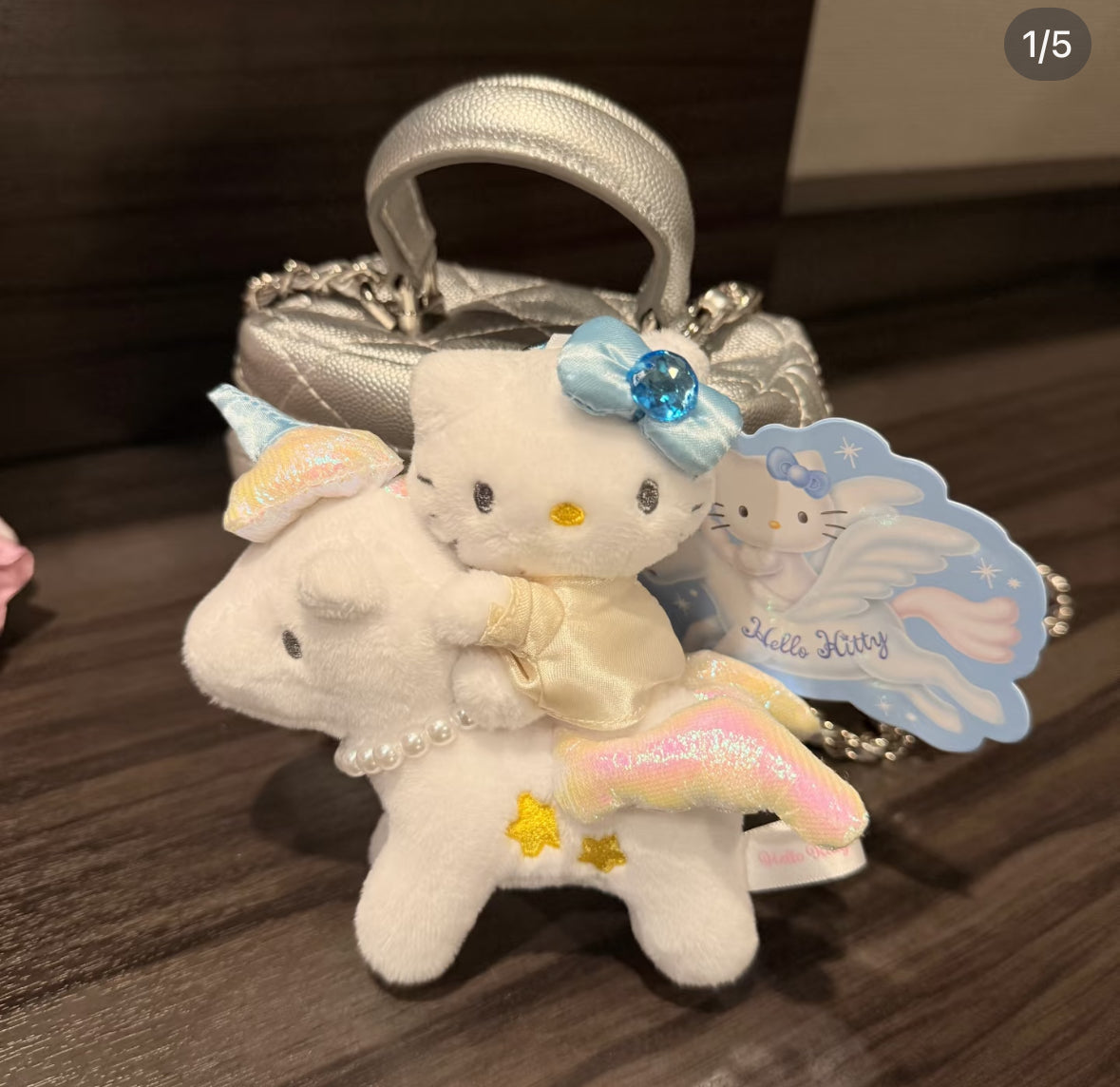 Sanrio Hello Kitty Unicorn Mascot Keychain