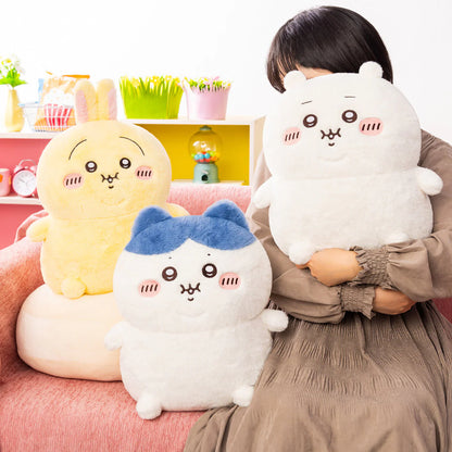 【Pre-oder6.10】Chiikawa｜Weighted! Chubby Cuddly Plush Usagi L SIZE Doll
