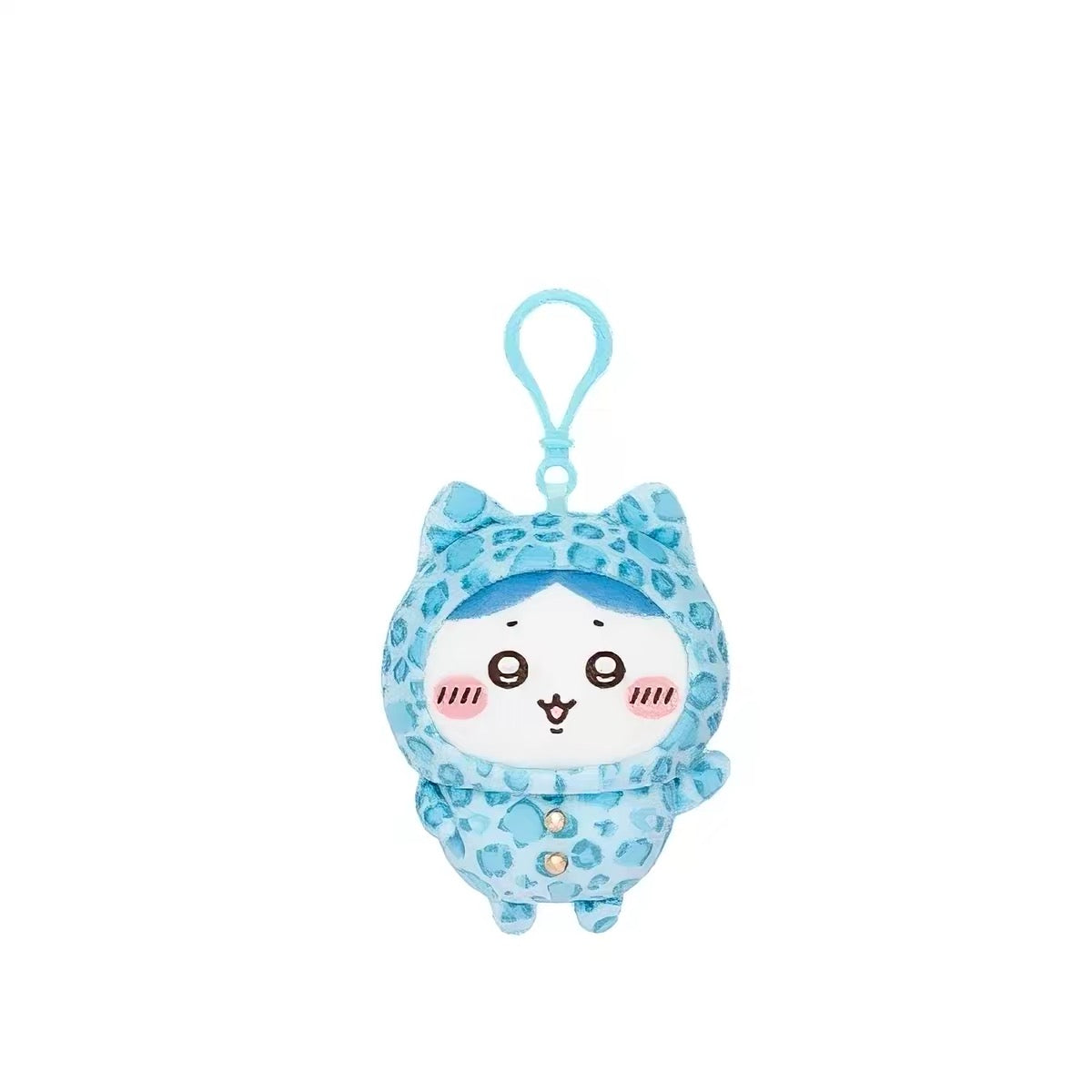 Chiikawa｜Donki Limited Leopard Rabbit Costume Plush Charm—Hachiware