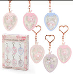Sanrio White Strawberry My Melody keychain blind box🍓白草莓盲盒