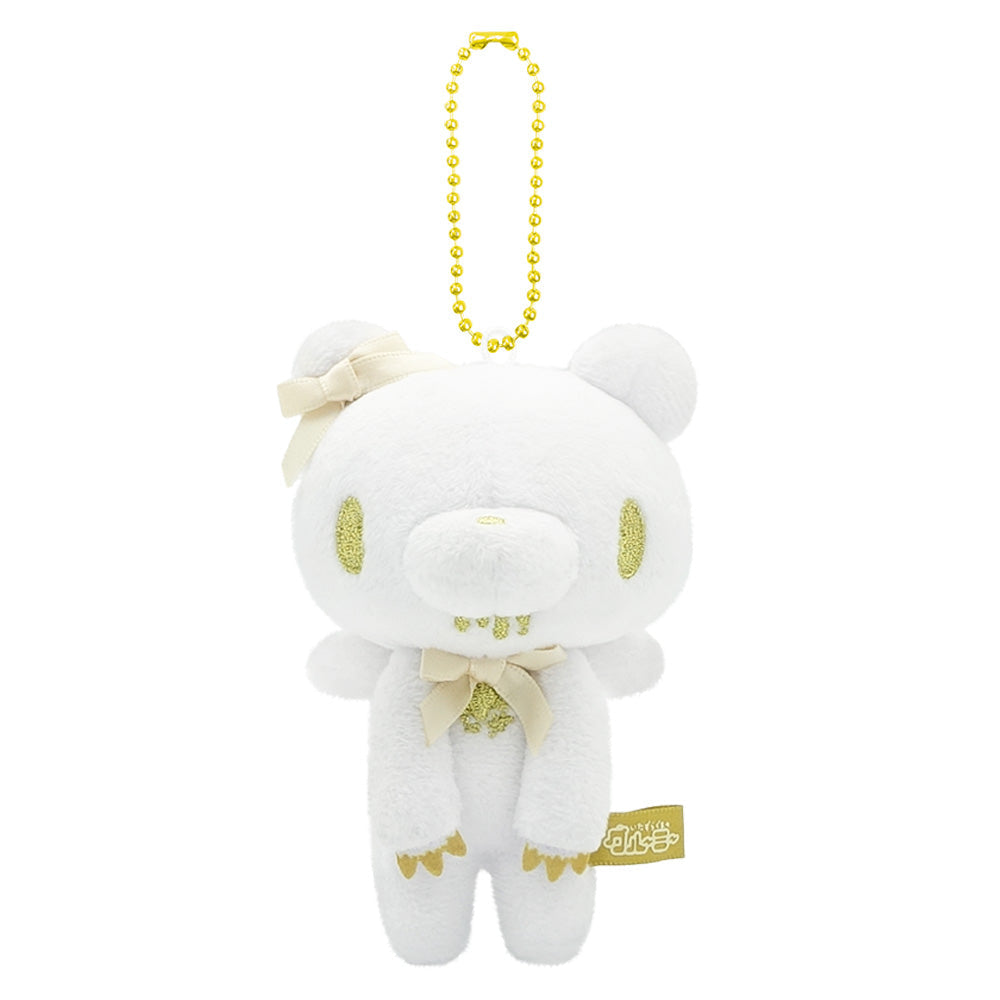 GLOOMY BEAR｜ANGEL PLUSH KEYCHAIN WHITE