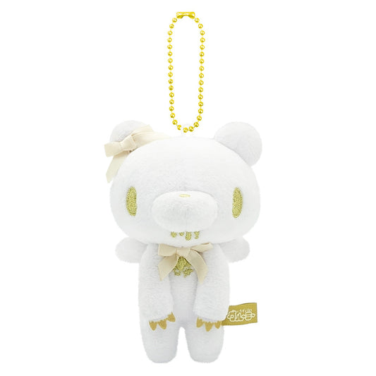 GLOOMY BEAR｜ANGEL PLUSH KEYCHAIN WHITE