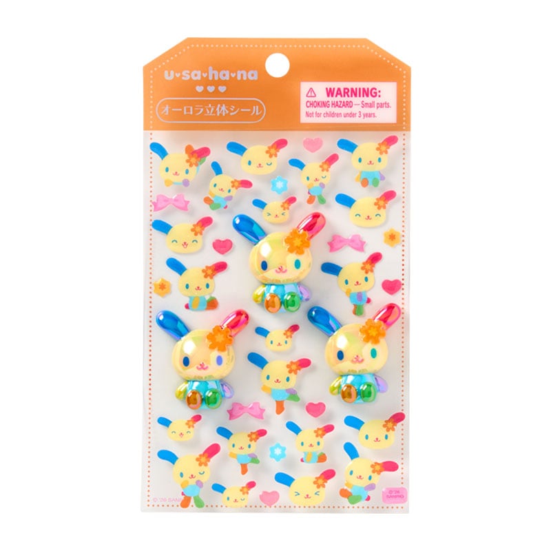 Sanrio｜Usahana Aurora 3D Sticker