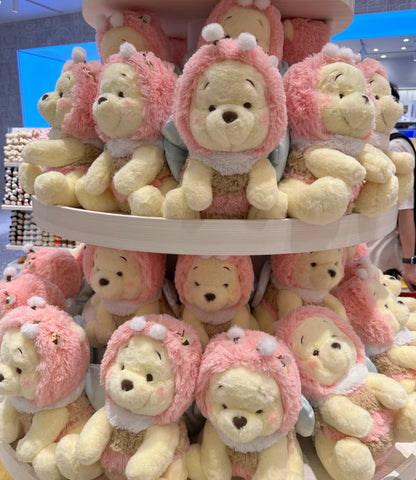 Tokyo Disney Pink Winnie the pooh Doll🐝东京迪士尼粉维尼公仔
