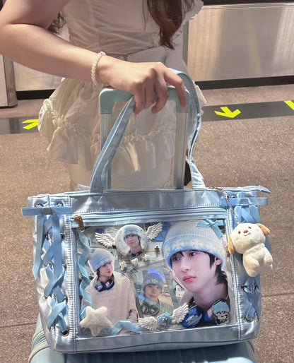 WEGO bag Badge toy Display Bag