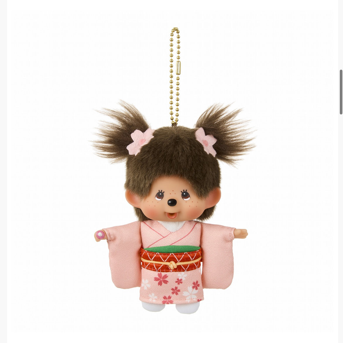 Sakura Kimono Monchichi Key Chain