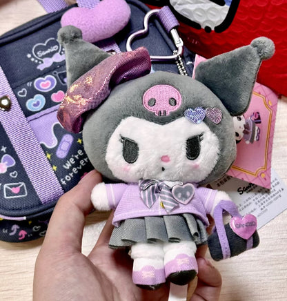 Sanrio Kuromi School Uniform Keychai高校库洛米