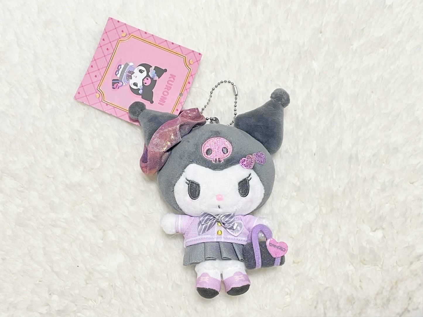 Sanrio Kuromi School Uniform Keychai高校库洛米