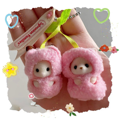 Sylvania Family｜Fruit Cherries Keychain