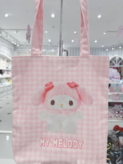 Sanrio Canvas bag多巴胺帆布包