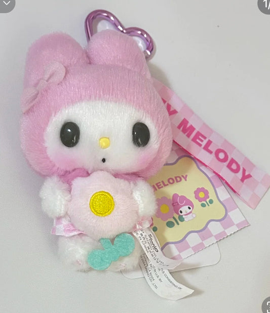 Sanrio tulip keychain🌷美乐蒂郁金香挂件