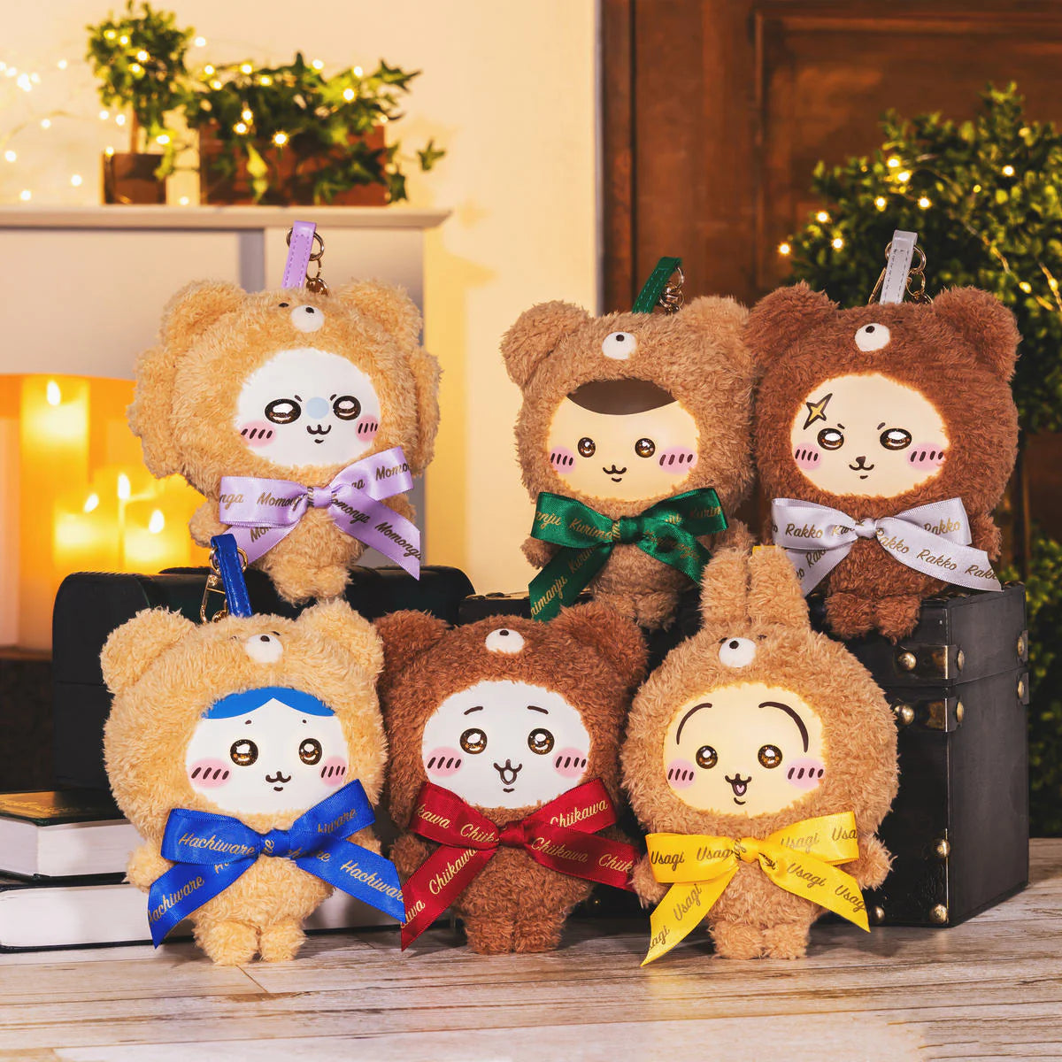 Chiikawa Kiramekko Teddy Bear Keychain Blind box