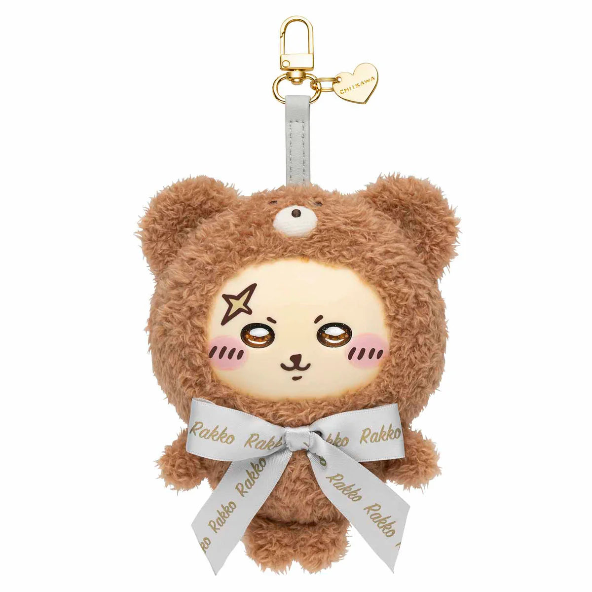 Chiikawa｜Kiramekko Teddy Bear (Rakko) Keychain Blind box