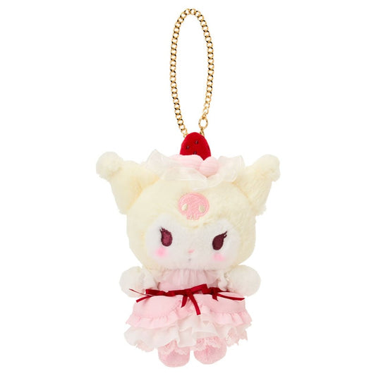 Sanrio｜Kuromi Mascot bag charm 🍓strawberry whipped cake