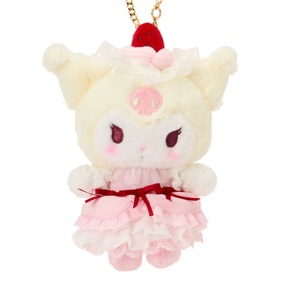 Sanrio｜Kuromi Mascot bag charm 🍓strawberry whipped cake