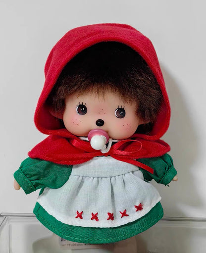 MONCHHICHI｜BABYCHHICHI REVIVAL DANCE PARTY LITTLE RED RIDING HOOD PLUSH DOLLS