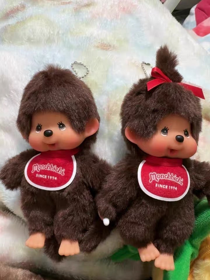 Monchhichi Classic brown pendant/keychain