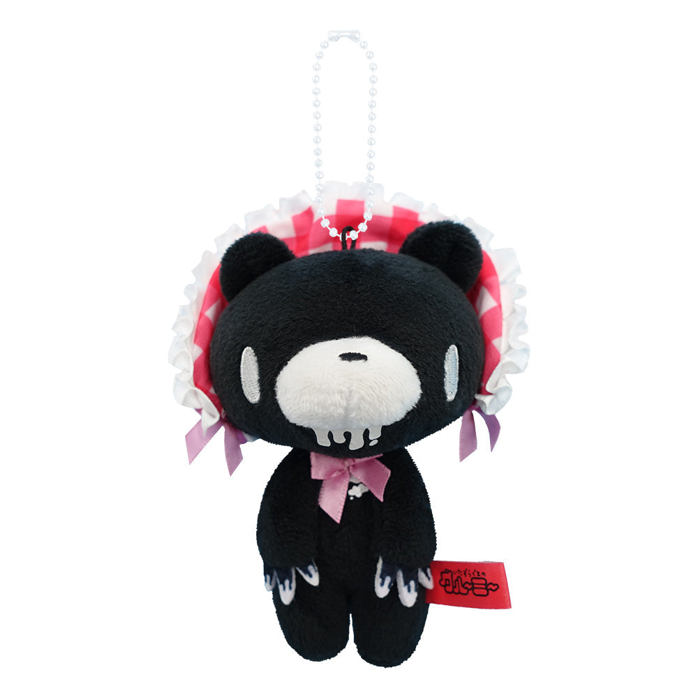GLOOMY BEAR｜BLACK —MINI LOLITA SOFT KEYCHAIN