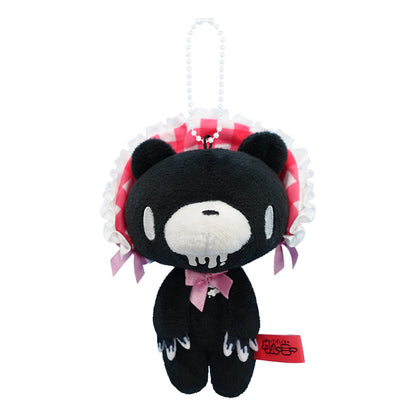 GLOOMY BEAR｜BLACK —MINI LOLITA SOFT KEYCHAIN