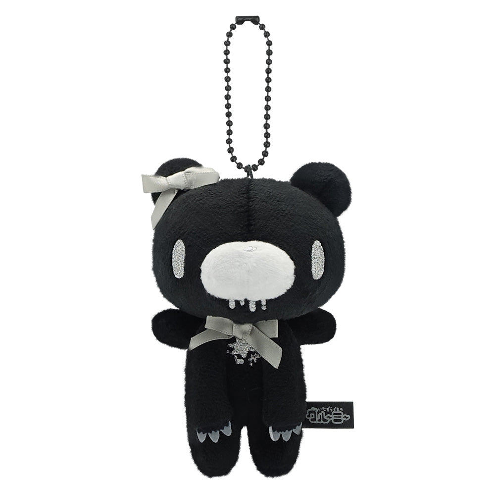 GLOOMY BEAR｜BLACK—ANGEL PLUSH KEYCHAIN