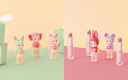 Sonny angel keychain Kiss Kiss Series