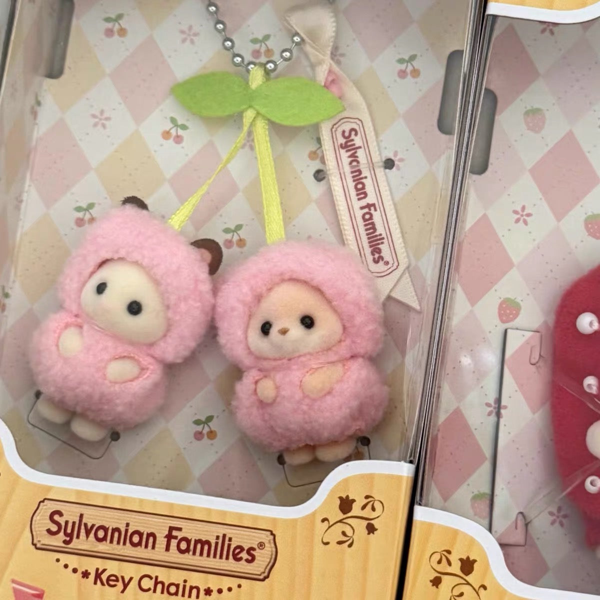 Sylvania Family｜Fruit Cherries Keychain