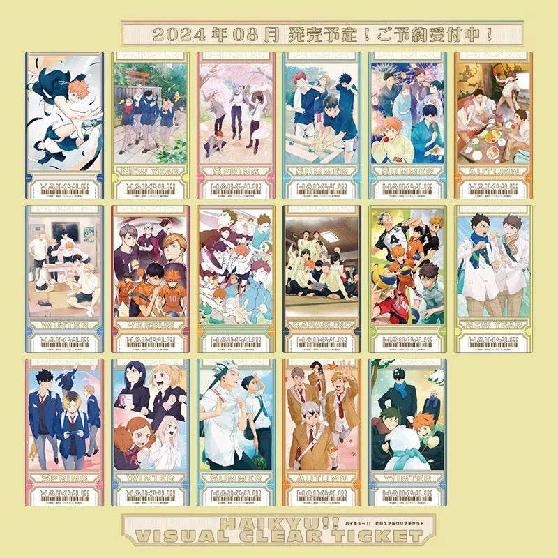 Haikyu!! Visual Clear Ticket