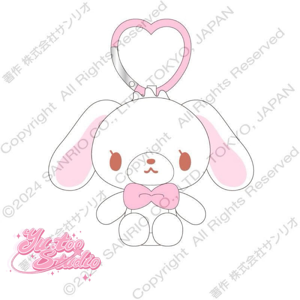 【Pre-Order】Shirousa (Sugarbunnies) Plush Mascot All My Heart Keychain