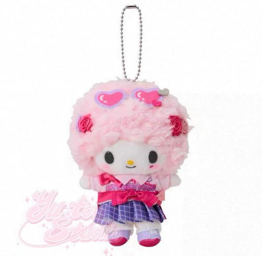 Sanrio Gakuen Glitter Festival Design Series My Sweet Piano Mascot Keychain
