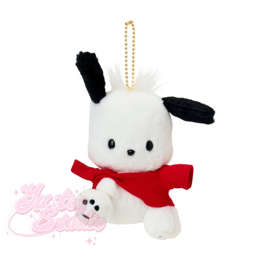 Sanrio Pochacco  Hoodie Mascot Keychain (Okigae design)