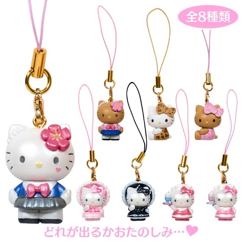 Sanrio Hello Kitty Trading Mascot Strap Phone Charm Random Box (8 types in total)