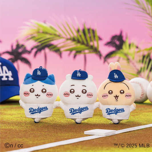 Chiikawa×MLB TOKYO SERIES Mascot  Keychain (Dodgers)