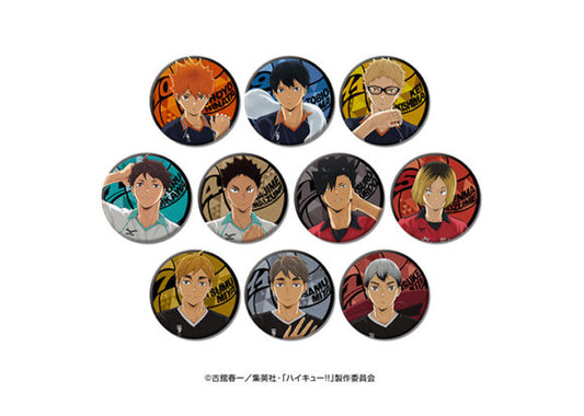 Haikyu ! ! Lamekirakan Badge Collection  (10 types)