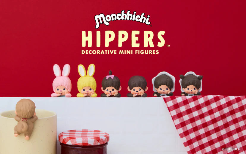 Monchhichi - HIPPERS Decorative Mini Figures